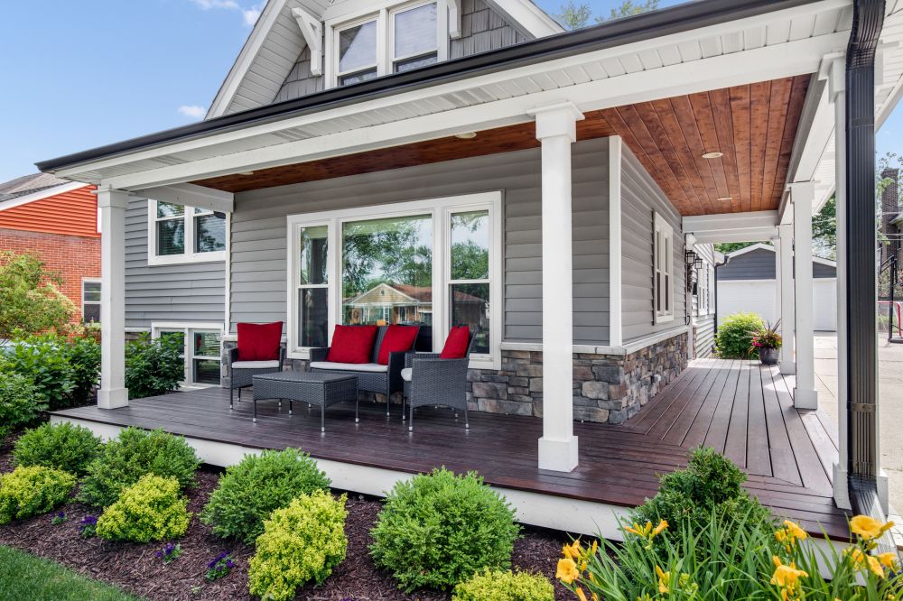 Porch Pillar Repair in White Lake