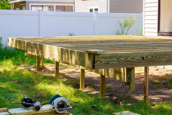 Cost of Elevated Deck Installation in White Lake