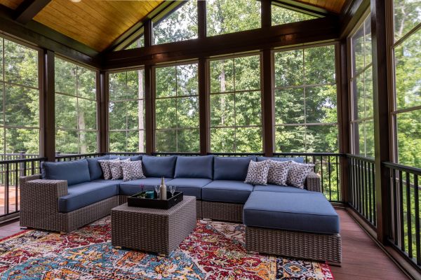 Enclosed Deck Installation in White Lake
