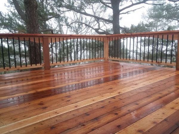 Cost of Cedar Deck Repair in White Lake